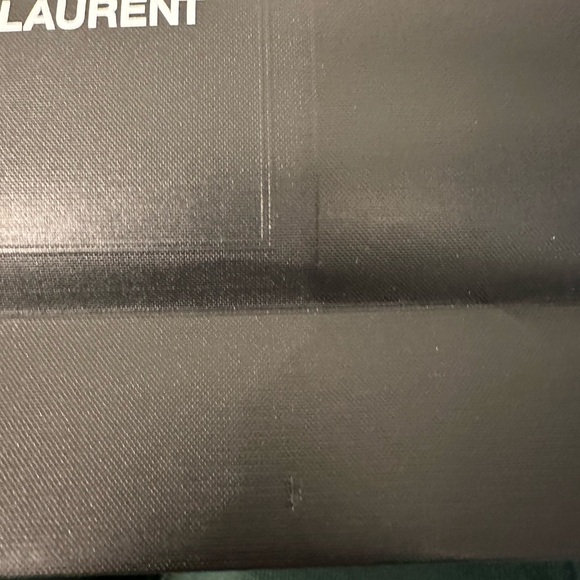 Saint Laurent Paper Shopping Bag Black - Picture 5 of 6